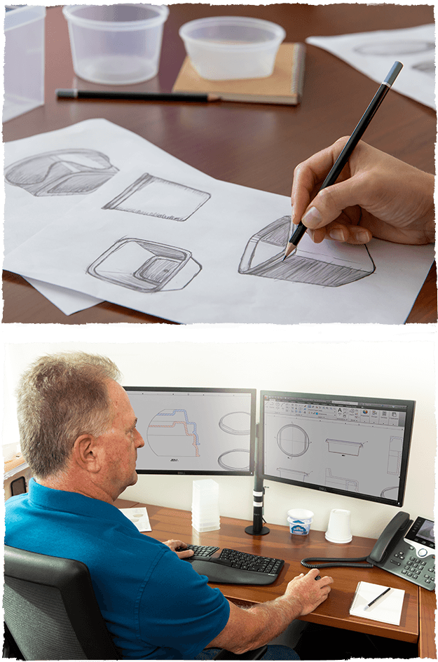 Injection-Molded Drink Cups (in-mold capable) - Airlite Plastics