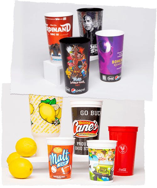 Injection-Molded Drink Cups (in-mold capable) - Airlite Plastics